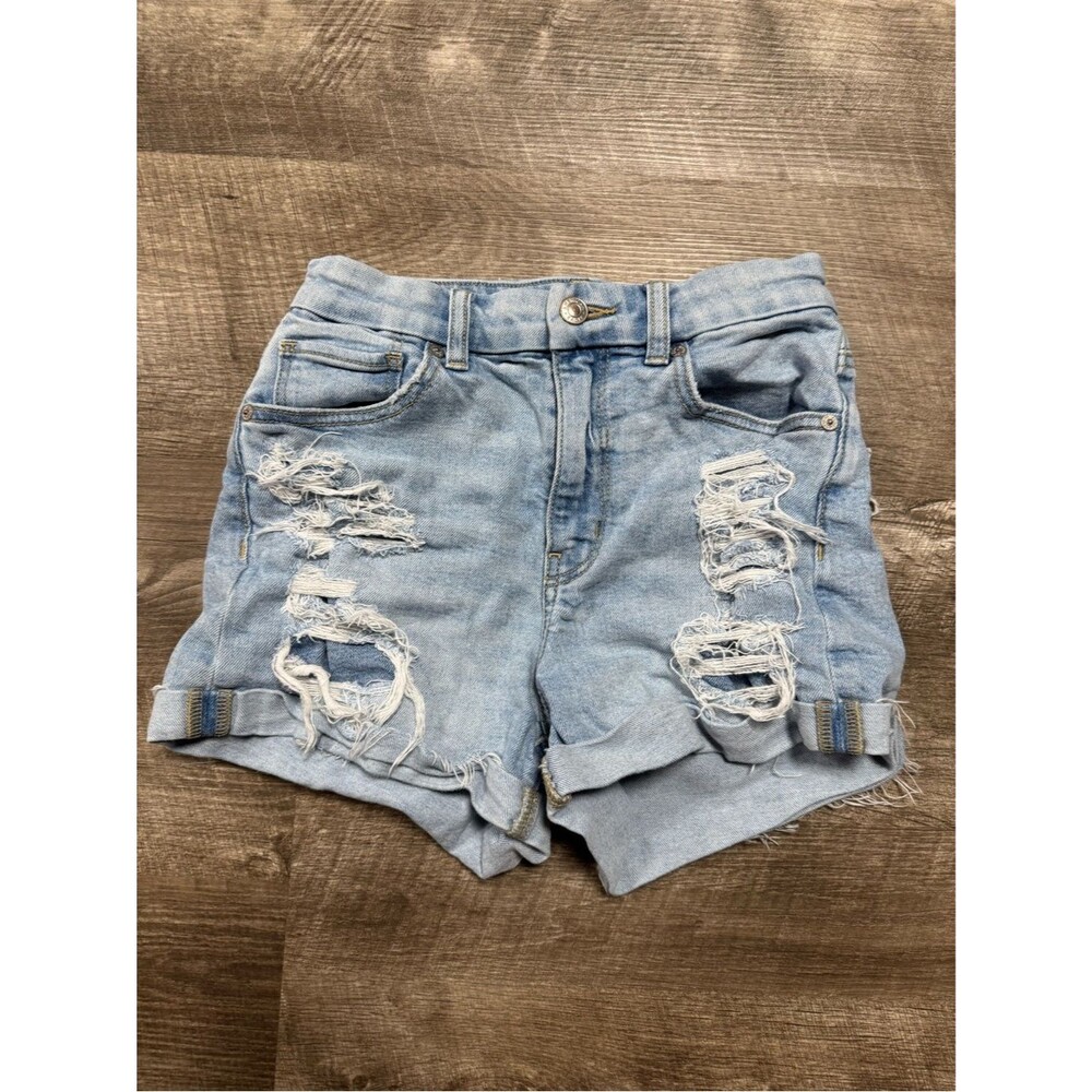 American Eagle Curvy Mom Short Jean Shorts Size 2